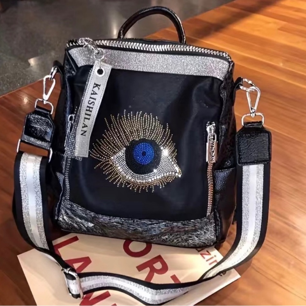 RHINESTONE SHOULDER BACKPACK